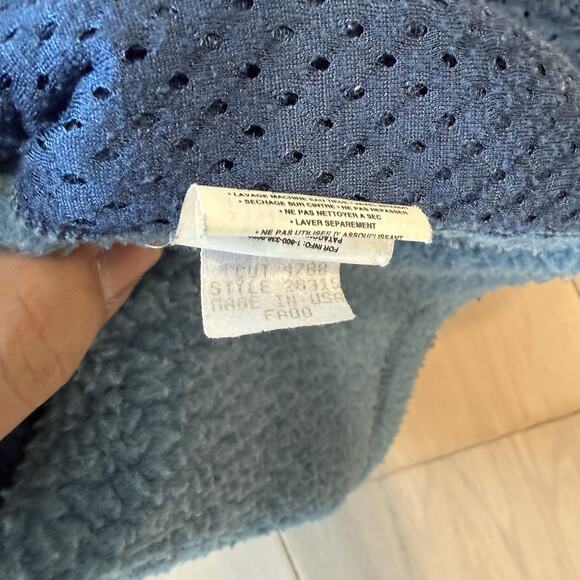 Vintage Patagonia Synchilla Arctic Jacket Women's Small Blue Full Zip Outerwear - Picture 11 of 12